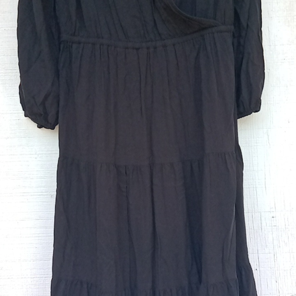 Time And Tru Black Nursing Dress - Picture 2 of 16